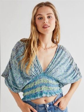 Free People NEXT VACATION TOP SIZE MEDIUM